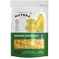 Nutraj Raisins 200 Grams | Kishmish | Rich In Iron & Vitamin B | Special Seedless Green Kishmish | Healthy Snacks | Dry Fruits | Healthy And Tasty Snacks