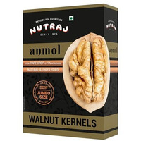 Nutraj Anmol Walnut Kernel 500G | Without Shell | Akhrot Giri | High In Omega-3 Fatty Acids | Low-Calorie Nut | Healthy And Nutritious