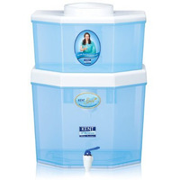 Kent 11018 Gold Star Gravity-Based Water Purifier 22 L | Smart Design | High Storage Capacity | Activated Carbon Filter