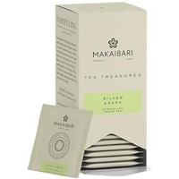 Makaibari Silver Green | 25 Tea Bags | 50 Gms | Darjeeling Green Tea | Tea Treasure