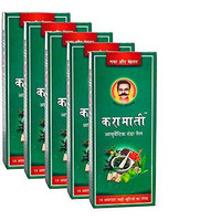 Karamati Ayurvedic Thanda Tel/Hair Cool Oil Combo Pack Of 5 (100Ml X 5 = 500Ml)