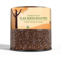 Crustnotch Premium Roasted Flax Seeds 250G | Rich In Omega-3, Fiber & Protein | Crunchy & Gluten-Free | Healthy Snack | Ideal For Smoothies, Salads, Baking & Toppings | Superfood For Heart Health
