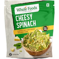 Whole Foods Gluten Free | Cheesy Spinach Cracker | 80G