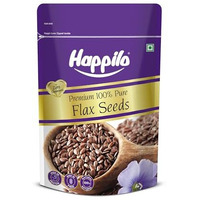 Happilo Premium Raw Authentic Flax Seeds 250G Wholesome & Natural Seeds, Rich Source Of Zinc