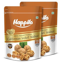 Happilo Premium 100% Natural Californian Inshell Walnut With Nut Cracker 500G Super Saver (Pack Of 2), Dry Fruit Rich Source Of Omega-3 Fatty Acids, Protein And Fiber, Crunchy Nuts