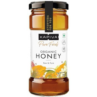 Kapiva Organic Honey 500Gm | Nmr Tested | Unprocessed & Unpasteurized Honey |100% Raw Pure & Natural | Strengthens Immunity | 0% Added Sugar No Preservatives