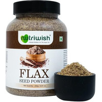 Nutriwish Flax Seed Powder, 250 G | Alsi Powder | Rich In Fiber |