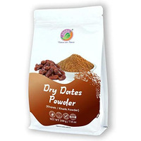 Saipro Dry Dates Powder, 200 Gm, Seeedless Kharik Powder|Natural Sweetener, Seedless Arabian Date Powder 100% Natural | No Preservatives, No Chemicals | Healthy Substitute For Refined Sugar | Dates Powder For Kids Baby Food