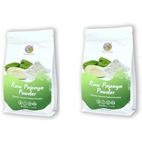Saipro Raw Papaya Powder, Unripe, Green Kaccha Papaya Powder, Kachri Powder 1 Kg (500 G*2 Packs) Useful For Food| Great Tenderizer, Ingredient In Cooking, Baking, Cosmetics, All Natural, Vegan, Gluten Free