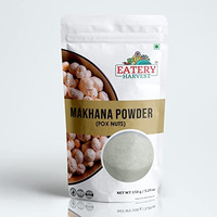 Eatery Harvest By Saipro Makhana Powder 150 Gm, Fox Nuts (Phool Makhana Powder) Diabetic Friendly Super Food Rich In Minerals, Iron, Zinc| No Preservatives| No Added Sugar