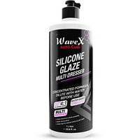 Wavex Plastic Restorer | Silicone Glaze Car Polish Concentrate 1L | Multi Dresser | Dilutes Upto 4:1 For Desired Shine