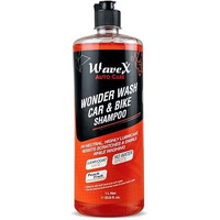 Wavex Wonder Wash Car Shampoo (1L) | Luxurious Car Wash Shampoo, Honey Thick With Super Suds | Car Washing Shampoo With Peach Fragrance, Produces Thick Foam