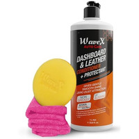 Wavex Dashboard Polish And Leather Conditioner + Protectant (1L) Car Dashboard Polish | Car Polish For Interior Plastic, Leather, Vinyl & Rubber | Dashboard Polish That Protects, Shines & Conditions