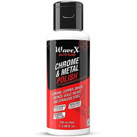 Wavex Metal Polish 100G For Chrome, Copper, Brass, Bronze, Gold, Nickel And Stainless Steel. All Metal Cleaner, Rust Remover. Polisher And Protectant. Removes Oxidation And Discoloration.
