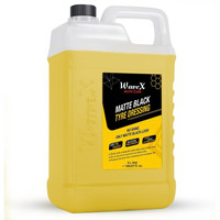 Wavex Matte Black Tyre Dressing (5L) | Liquid Car Tyre Polish For Dry To Touch, Zero Dust Attraction