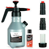 Wavex Foam Sprayer For Car & Bike  Foam Pro 3.0 With Additional Cap, 3 Nozzles, Free Shampoo, Portable Car Wash, No Electricity Required  Generates Long Lasting Thick Foam Spray