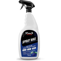 Wavex Car Liquid Wax Spray 650Ml, Car Polish Spray And Wipe Formula For Long Lasting Miraculous Shine, Infused With Rich Blueberry Fragrance
