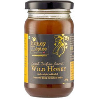 Honey And Spice Pure Raw Wild Honey (250G) | Single Origin Honey From The Forests Of South India With No Added Preservatives | 100% Raw And Pure | Unblended And Unpasteurized | Natural And Original | Unprocessed | No Added Sugar | Fda Certified