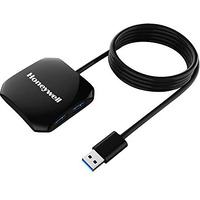 Honeywell Momentum 4-1 Usb 3.0 Hub, 1.2 Meter Cable, Max Current 900Ma, Transmission Speed 5Gbps, Universally Compatible With All Usb Pc, Laptop, Speaker, Mobile, Pen Drive,Hard Drive,Keyboard Printer
