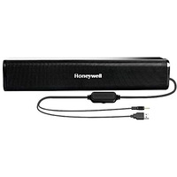 Honeywell Moxie V500 10W Portable Usb Wired Soundbar, Speaker For Pc,Desktop And Laptop With Volume Control And 3.5 Mm Aux,2.0 Channel,52Mmx2 Drivers,Plug &Play,2 Yrs Maufacuturer Warranty