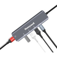 Honeywell New Launch 5-In-1 Type C Docking Station With 4K Hdmi Port, 3Xusb 3.0 Port & Type C 3.0 Pd 100W, For All Type C Devices- Windows/Macbook, On-The-Go Feature