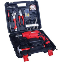 Ibell Professional Tool Kit With Impact Drill Td13-85, 650W, Copper Armature, Chuck 13Mm, 49 Home Essential Tools/Accessories