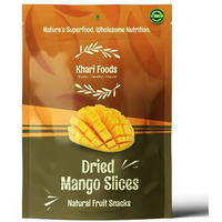 Khari Foods Sliced Dried Mango Fruit 200G, Soft & Juicy Dehydrated Slices, Energy Booster, Fiber Rich, Natural Fruit Snacks, Improves Bone Health