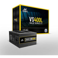 Ant Esports Vs400L Nonmodular High Efficiency Gaming Power Supply/Psu With Continuous Power And 120Mm Silent Fan