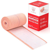 My Armor Premium Elastic Adhesive Bandage For Support & Pain Relief, 10Cm X 4Mt,1 Piece