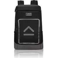 Uppercase 23L Tall Boy Laptop Backpack| Up To 15'' | 3X More Water Resistant Sustainable Office Bag |With Rain-Proof Zippers |Sturdy College Bag/Travel Bag For Men & Women | 750 Days Warranty (Black)