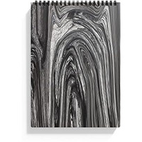 Factor Notes Watercolour Book: A5, 300 Gsm Paper, 24 Pages With Perforation, Wiro Bound (Charcoal Arc)
