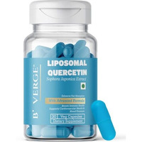 B'Verge Liposomal Quercetin Supplement | Highest Absorption | Supports Respiratory, Heart, Joint Health & Antioxidant Protection | Non-Gmo (30 Count (Pack Of 1))