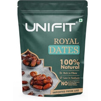 Unifit Royal Dates | Premium Uae Dates | 100% Natural & Nutritious | High Dietary Fiber | No Added Sugar Or Preservatives | Rich In Energy & Essential Nutrients | Khajoor (500G)