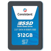 Consistent S7 Ssd 512Gb 2.5 Inch Sata Internal Ssd