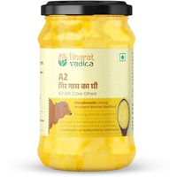 Bharat Vedica A2 Gir Cow Ghee 250Ml | Ancient Vedic Bilona Method | Hand-Churned From Curd | 100% Pure & Natural Desi Ghee | Rich Aroma & Taste | Immunity & Digestion Booster | Lab-Certified