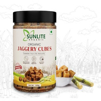 Sunlite Organic - Organic Jaggery Cubes 500Gm I Pure & Natural, Unrefined Certified Organic Jaggery/Gur/Gud I Rich In Antioxidants, Minerals & Vitamins