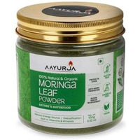 Aayurja Moringa Leaf Powder | Organic Superfood With Natural Vitamins, Minerals & Antioxidants | Energy, Immunity & Detox Support | Vegan, Gluten-Free, Chemical-Free | 100G