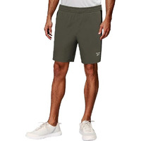 Reebok Men's Army Green Shorts | Training | Everyday Poly Woven Shorts | Regular Fit | 100% Polyester With Speedwick Tech