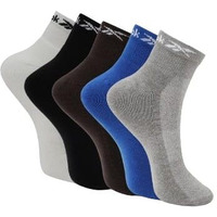 Reebok Unisex-Adult Cotton Modern Daily Essentials Socks, Multicolour
