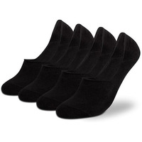 Supersox Low Cut No Show Loafer Socks For Men Combo, Made With Durable, Breathable, Anti Odour & Moisture Absorbent Combed Cotton With Anti Slip Grip, Ideal Socks For Summer (Pack Of 4)