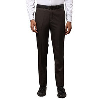Raymond Dark Brown Trouser (Size: 32)-Rmts02828-O8