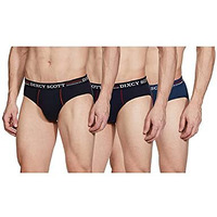 Dixcy Scott Men's Cotton Brief(Pack Of 3) (8907727231163_Assorted_L)(Colors And Prints May Vary)