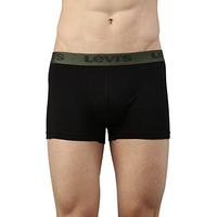 Levi's Men's Cotton Blend Style #067 Active Regular Fit (Pack Of 1) (#067-Active Trunk-Jet Blk-P1 Black_L)