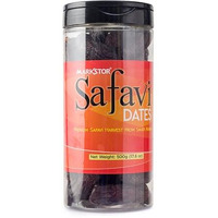 Markstor Fresh Safavi Dates [Khajoor/Khajur] - Premium Large Safavi (Safawi/Kalmi) From Saudi Arabia - 500 Grams - Healthy Dry Fruits