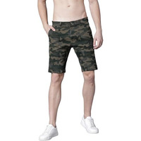 Highlander Men's Chino Shorts (Hlv8000034_Olive