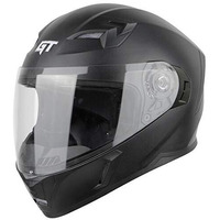 Steelbird Sba-21 Gt Full Face Helmet With Clear Visor (Dashing Black, Large 600 Mm)
