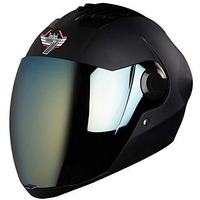 Steelbird Sba-2 7Wings Isi Certified Full Face Helmet Fitted With Clear And Extra Chrome Visor