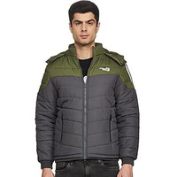 Qube By Fort Collins Men's Jacket (430221Az_Grey/Olive_L