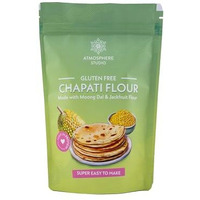Gluten-Free Chapati Flour Mix, Diabetic-Friendly, Low Glycemic Index, For Fulka And Paratha, Made With Moong Dal & Jackfruit Flour, 350 Grams, Pack Of 1