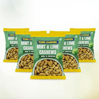 Tong Garden 30G Mint & Lime Cashew Nuts | Crunchy & Flavored Snack | Protein-Rich Healthy Nuts | Perfect For Snacking & Parties - (Pack Of 5)